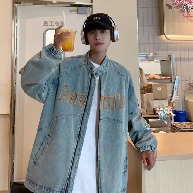 予約販売】【予約販売】デニムジャケット Gジャン メンズ 刺繍