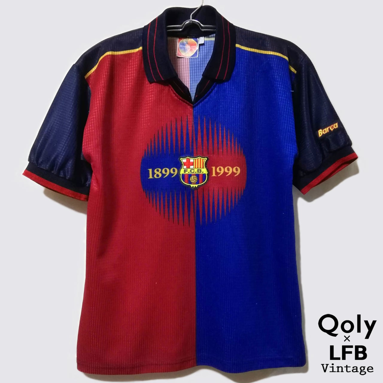 USED/子供用】バルセロナ 1999-2000 Roger's 100周年記念 ユニフォーム