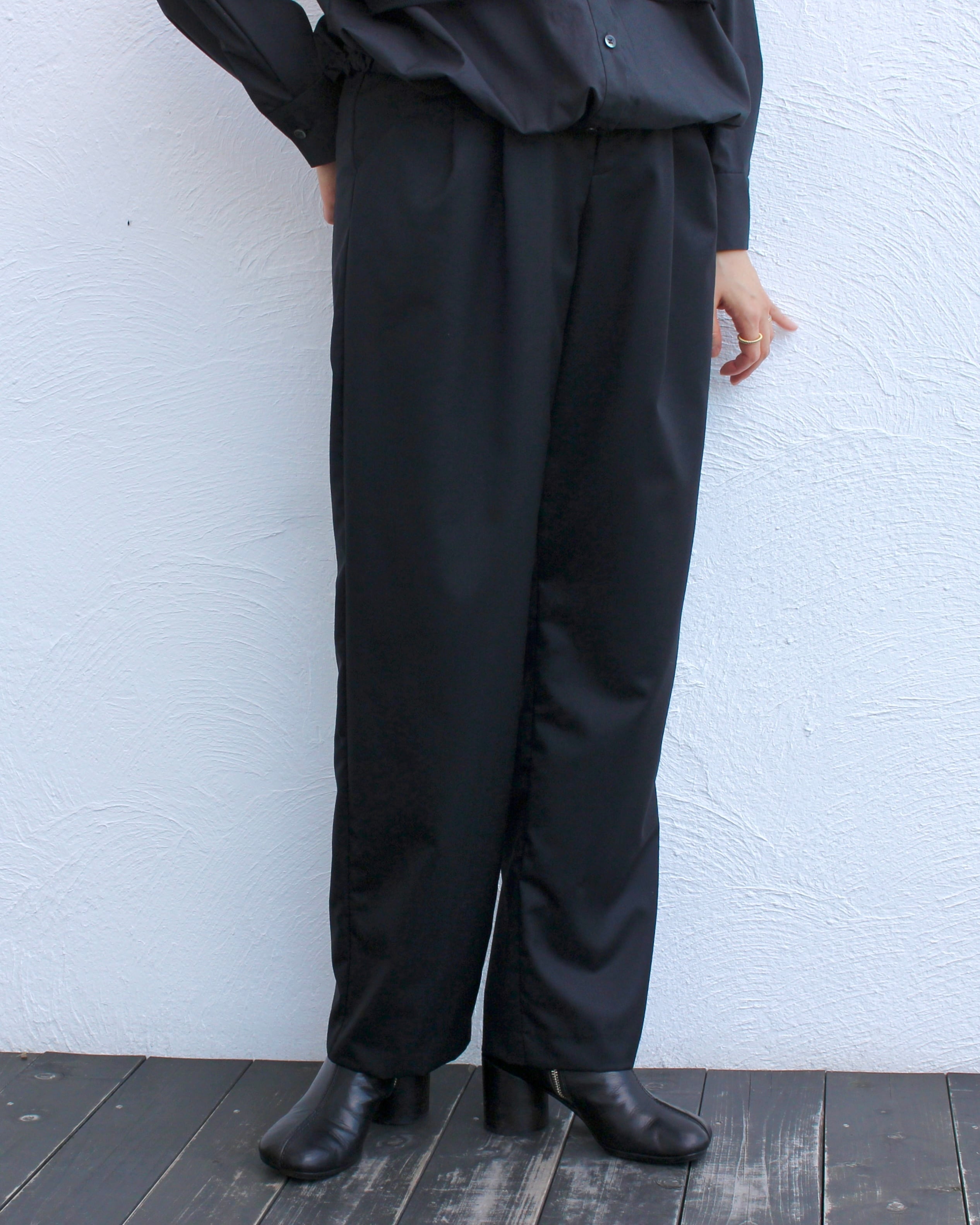 PANORMO/double belt pants