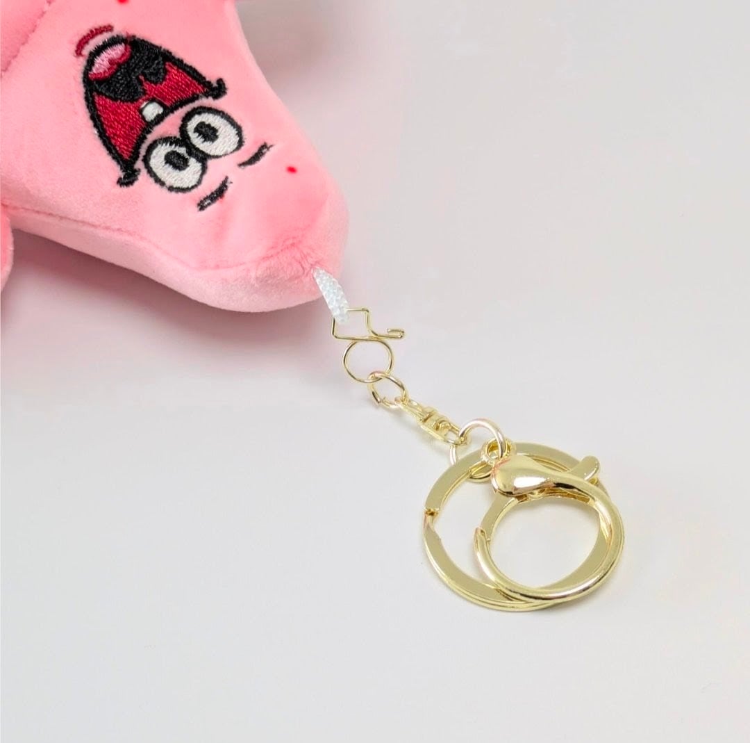 ♧ 再入荷！【 SpongeBob SquarePants ( スポンジボブ )  】スポンジボブ ムキムキマッチョver.  / ぬいぐるみキーホルダー / プラッシュキーホルダー 〚アメリカン雑貨 アメトイ〛