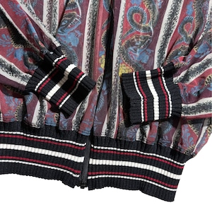 Jean Paul GAULTIER CLASSIQUE snake border power-net blouson