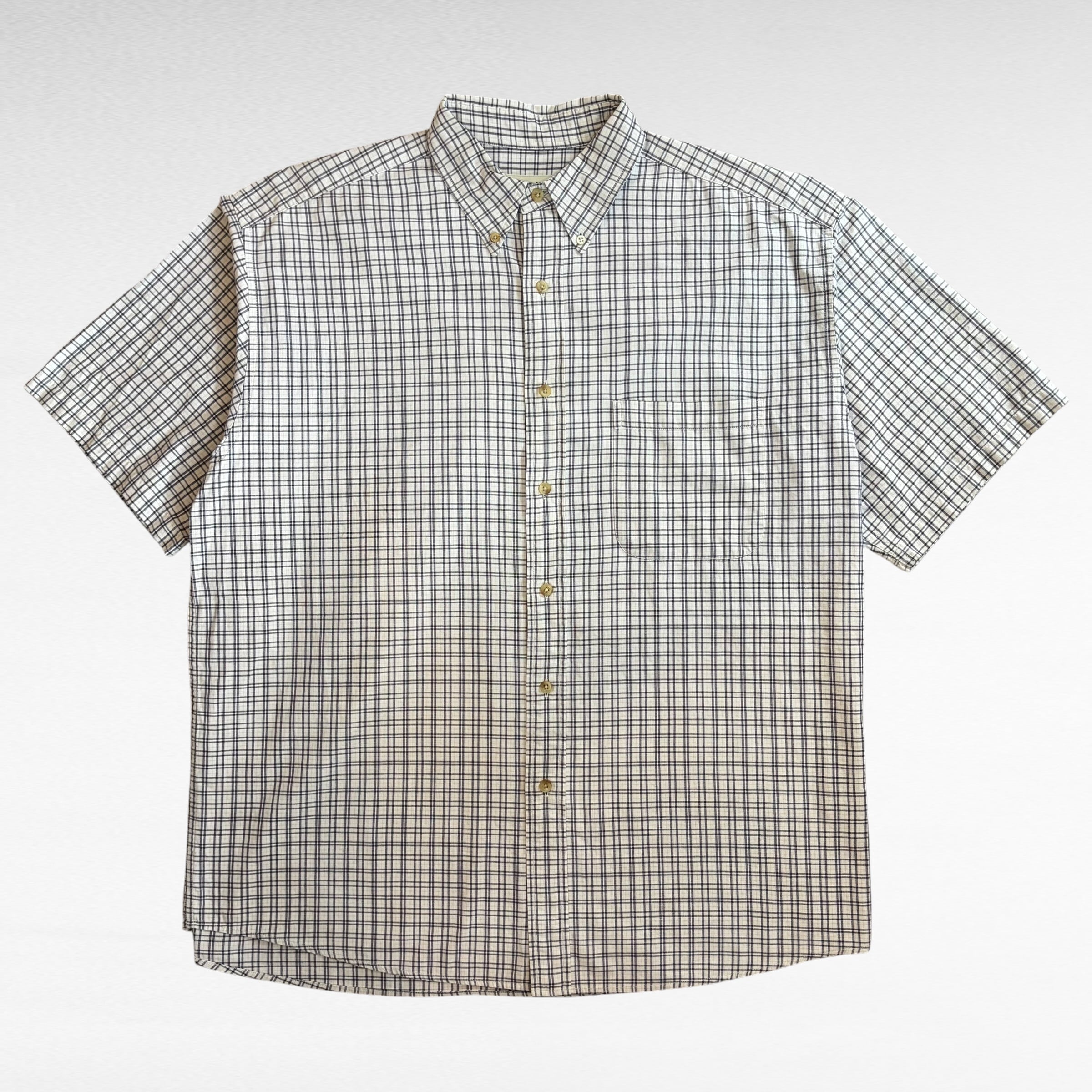 90s~ Eddie Bauer check design cotton BD shirt | 仙台 古着屋