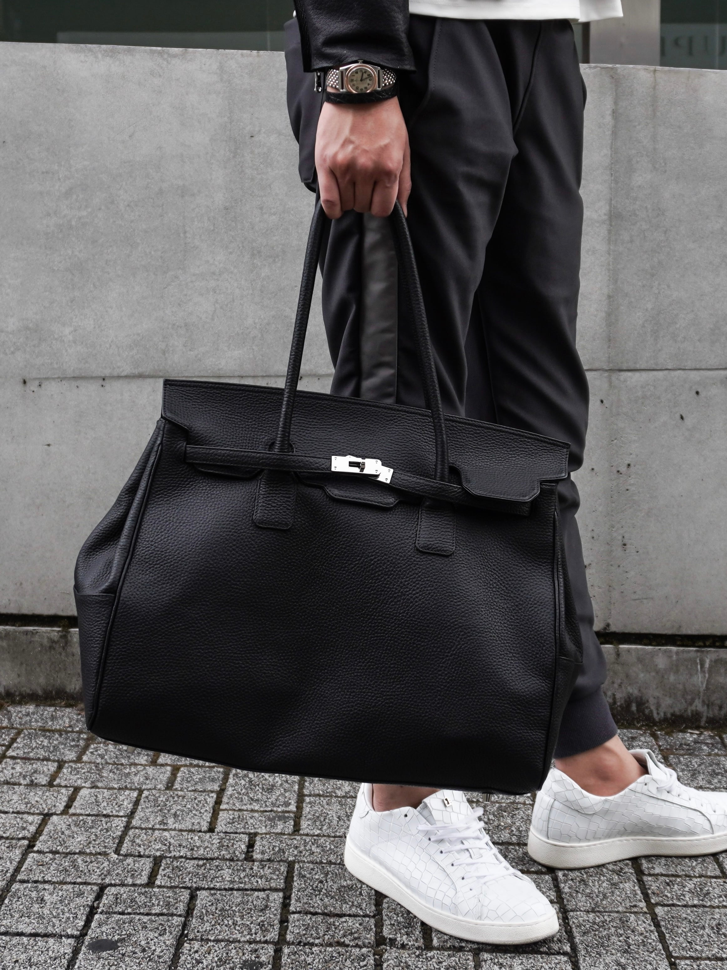 A-croire Grand Italian Leather Totebag | EUROKENVY®︎