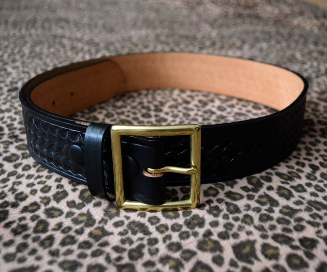 AKER BASKET WEAVE GARRISON BELT 36