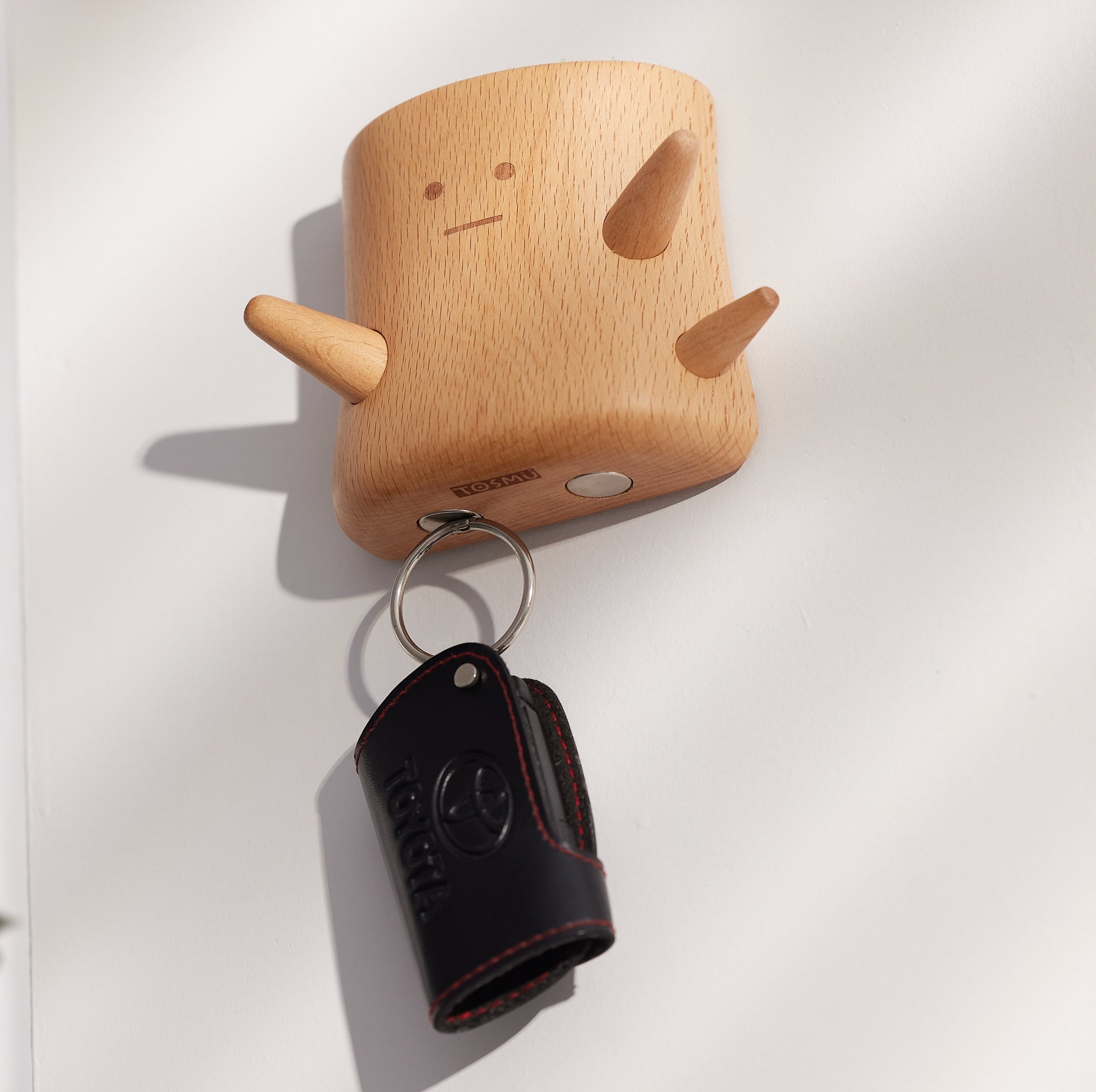 木の妖精 ボーちゃん キーラック キーホルダー 木製 TOSMU | TOSMU