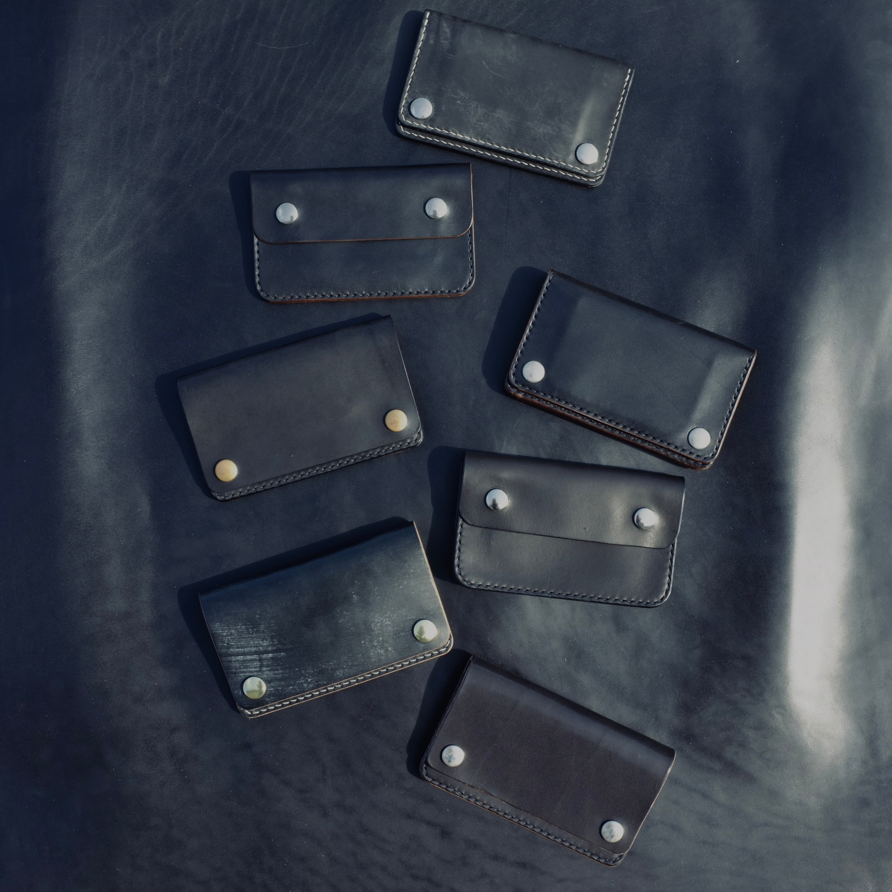 在庫品】ミドルトラッカーウォレット 壱 GUIDI CULATTA CAVALLO 弐層式