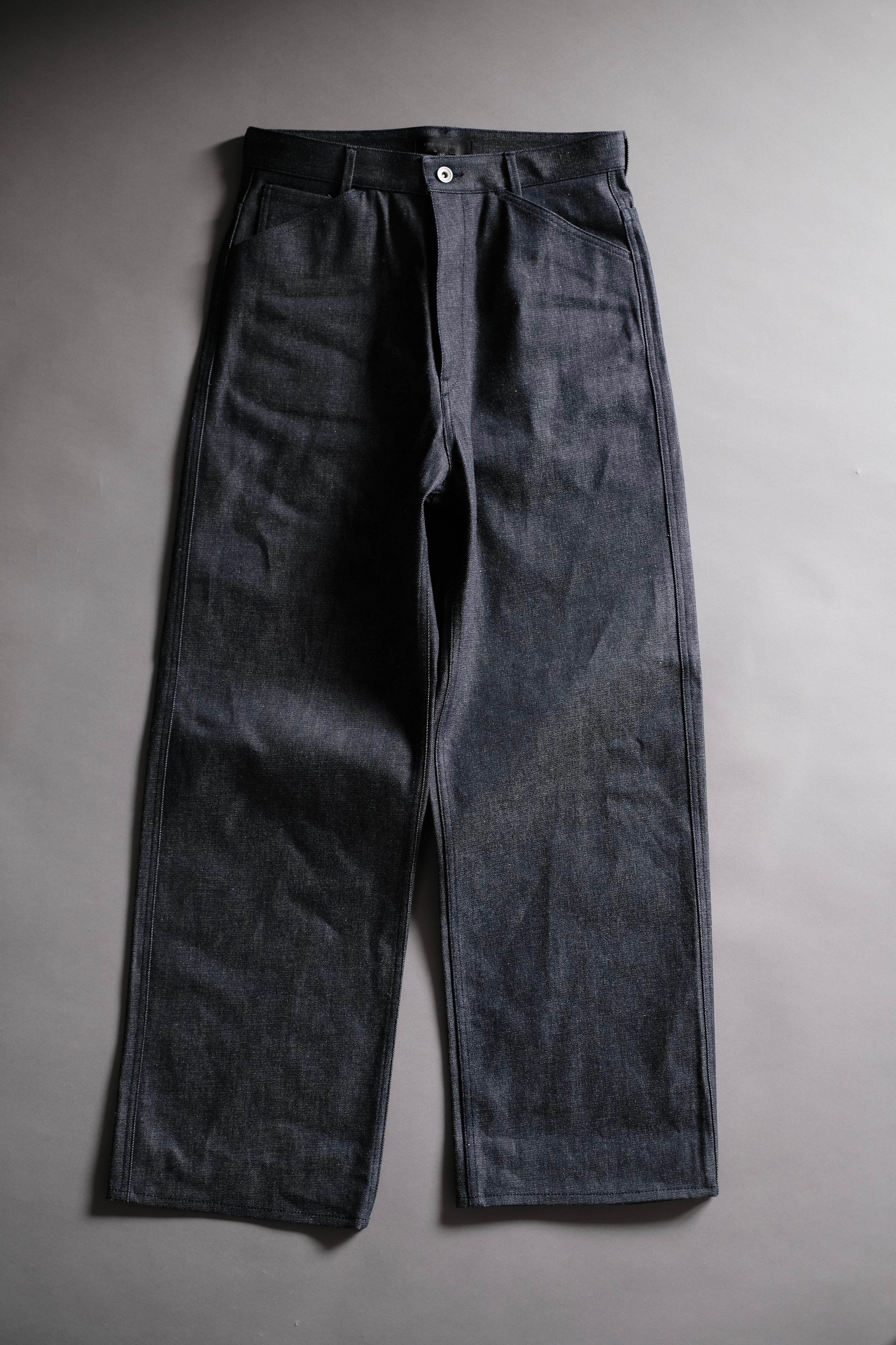 OMAR AFRIDI / 5PKT TROUSERS (RAW DENIM) | LIVING