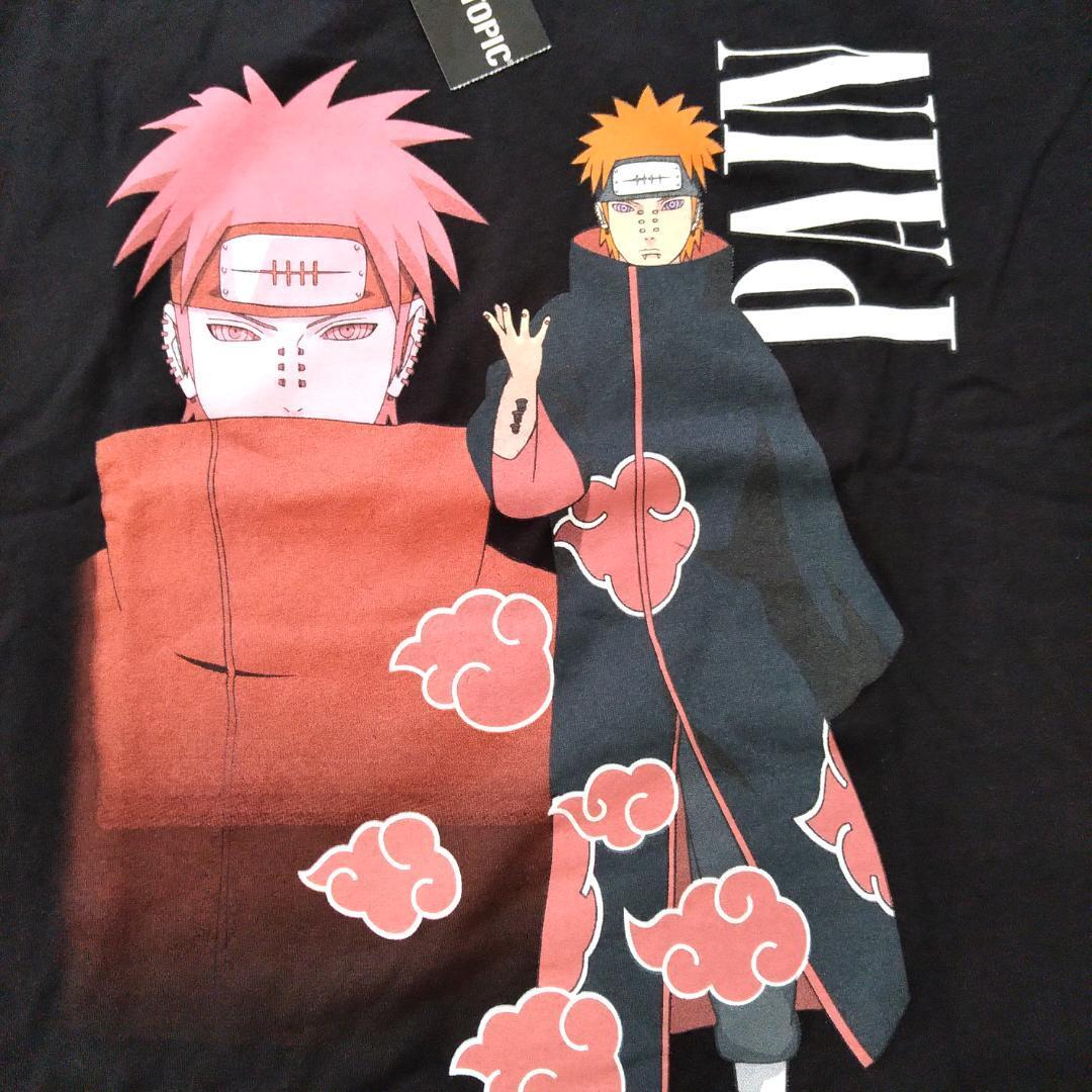 ナルト Tシャツ 黒 ペイン naruto 海外オフィシャル ナルト Tシャツ XLサイズ 黒 ペイン naruto 海外オフィシャル