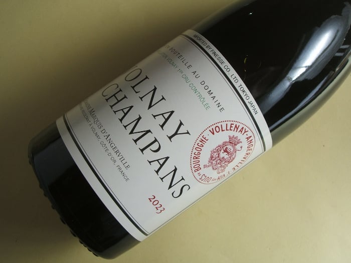 ヴォルネイ 1級 シャンパン 2023年 マルキ・ダンジェルヴィル