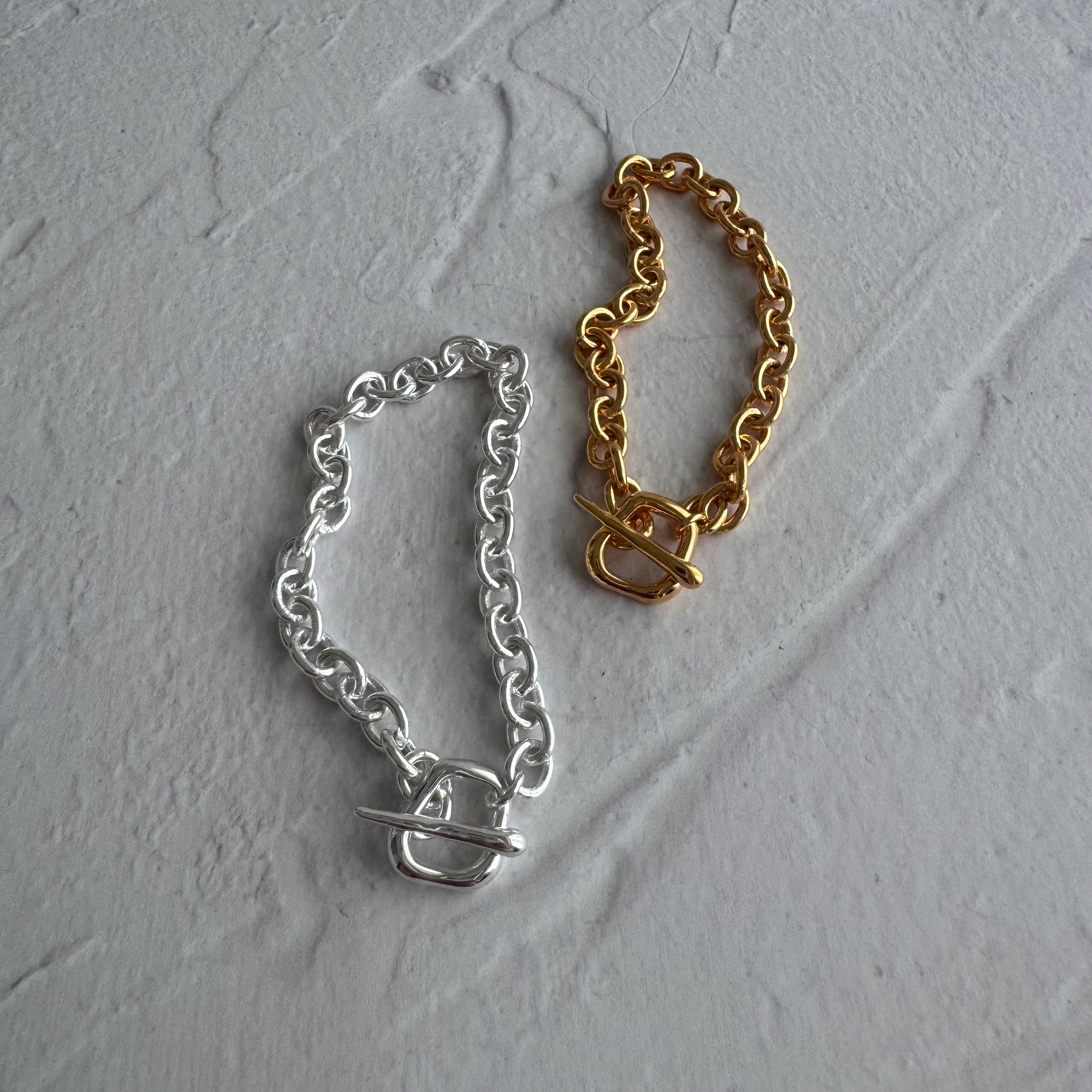 Silver925 nuance chain bracelet 0287 | #FFF