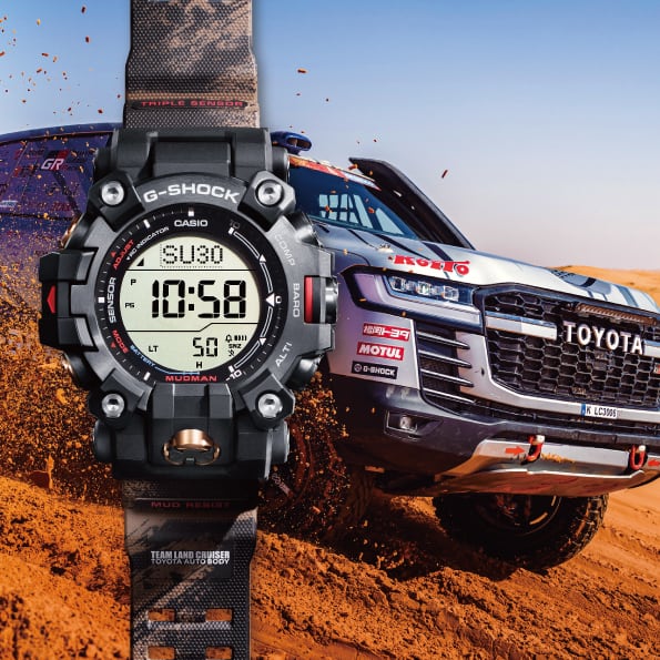 CASIO G-SHOCK GW-9500TLC-1JR MUDMAN TEAM LAND CRUISER TOYOTA AUTO 