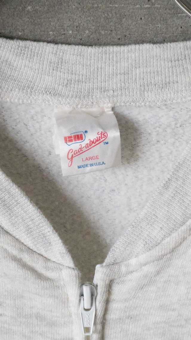 "Gad-abouts" 1990s Sweat zip vest