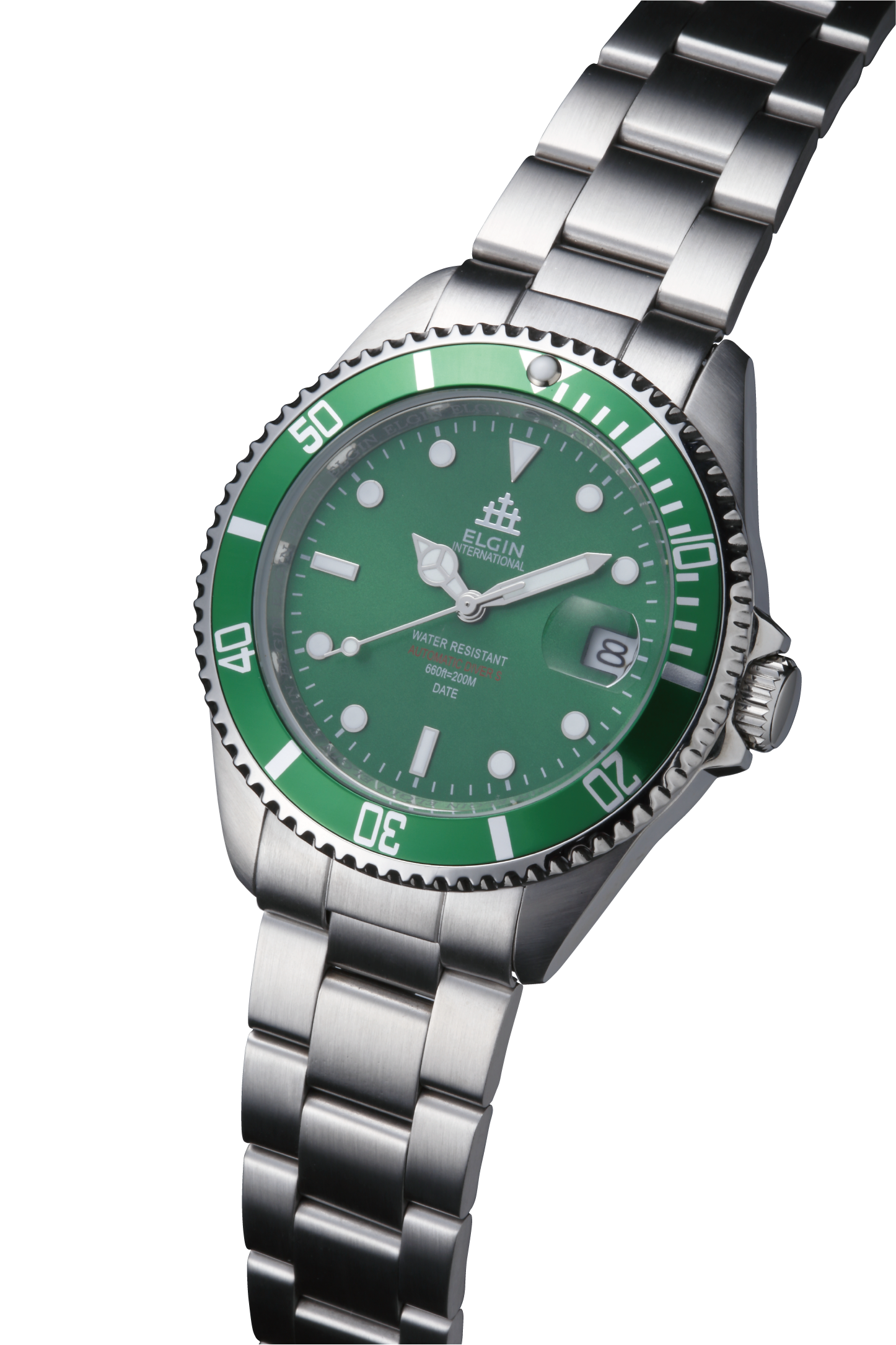 ELGIN オートマチックダイバーズ｜FK1405S-GR 自動巻き グリーン