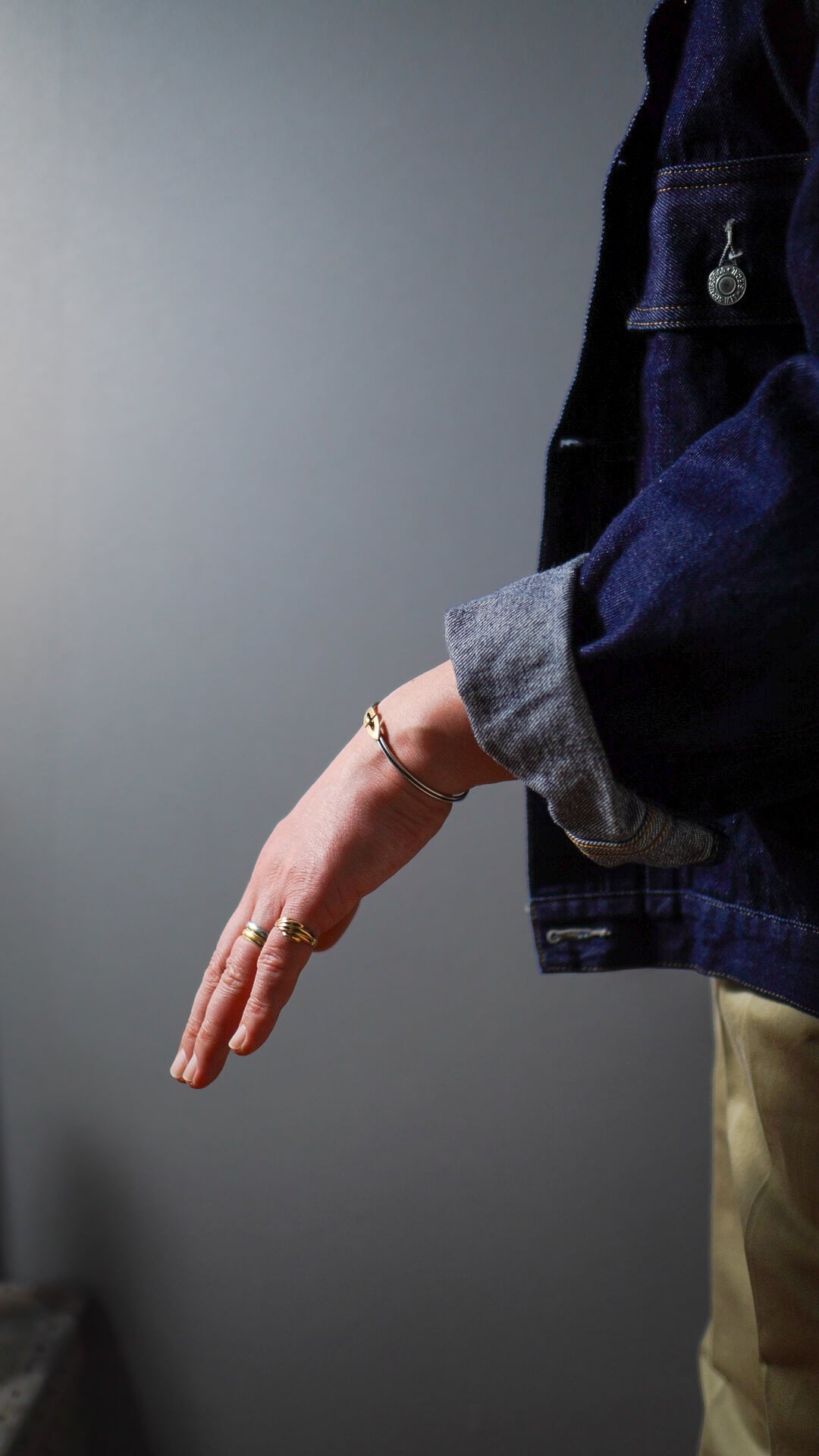 1970s】CARTIER カルティエ K18 イエロー ゴールド & シルバー