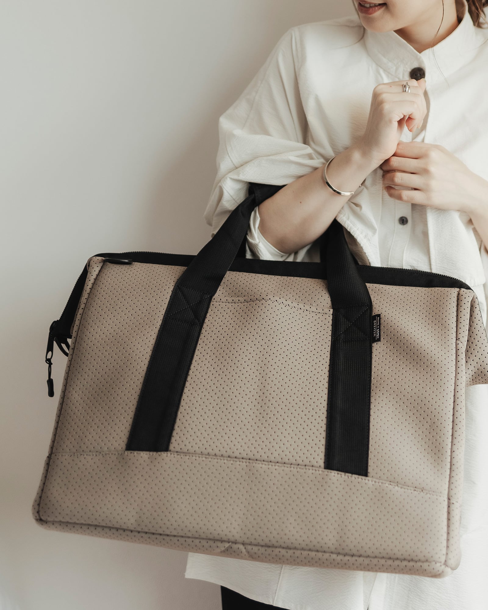 Neoprene Boston Bag L [edt-005] | EDITA．
