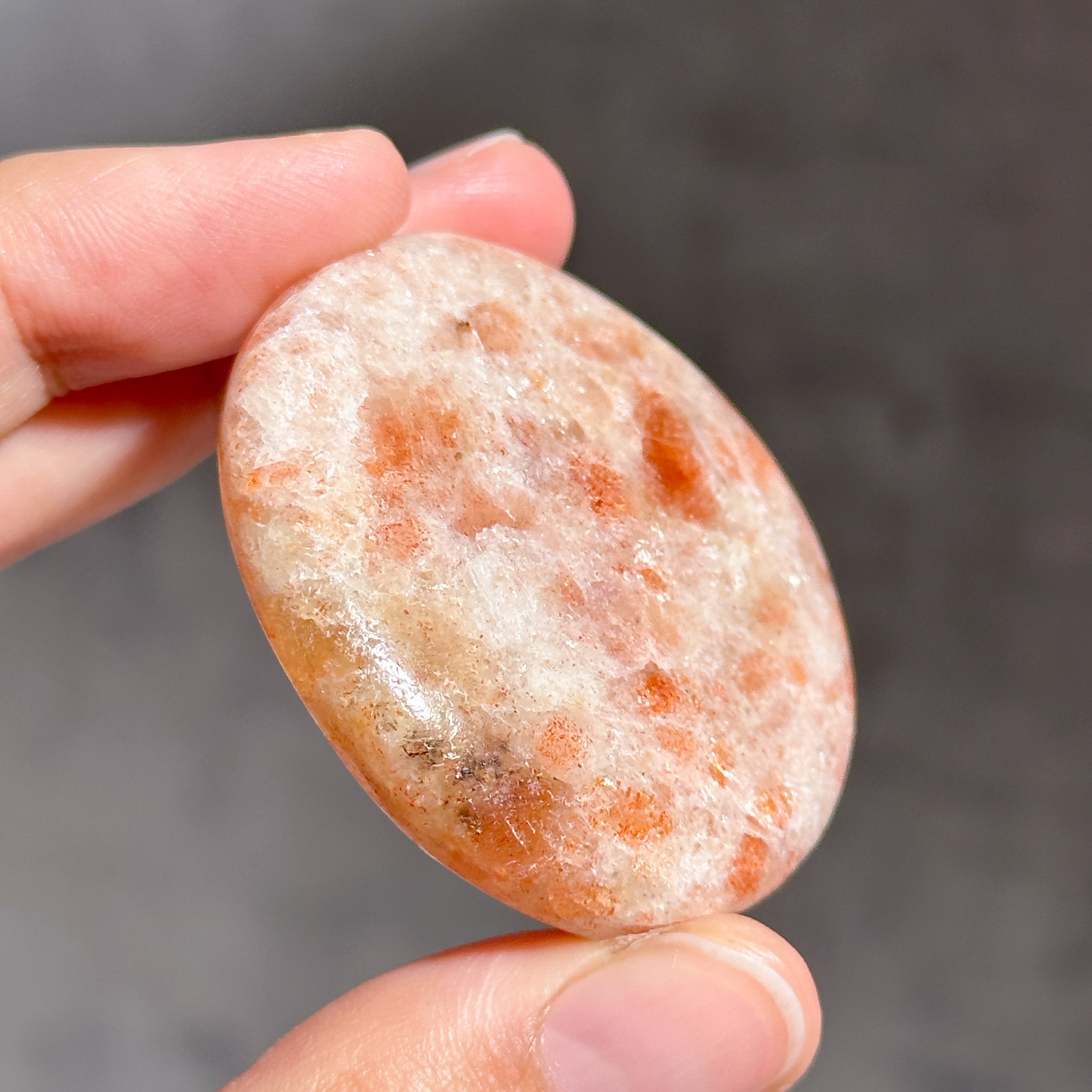 サンストーン パーム 61◇ Sun Stone ◇ 天然石・鉱物・パワーストーン