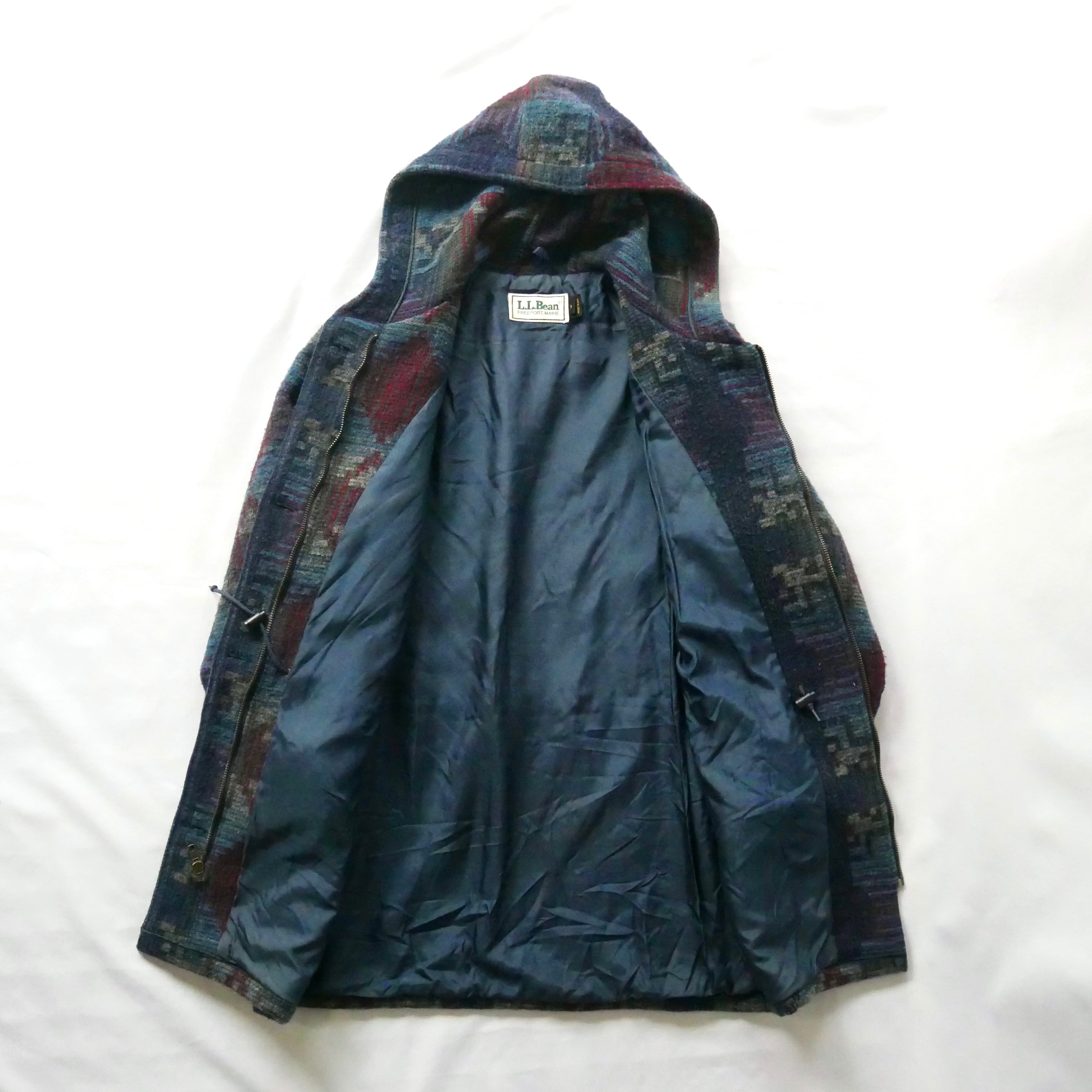 Made in USA 80s L.L.Bean native pattern wool jacket アメリカ Made in USA 80s L.L.Bean native pattern wool jacket アメリカ