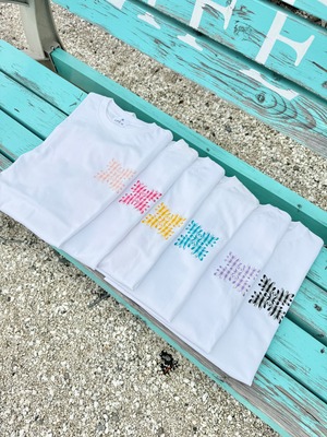 【mapuaコラボ】パラカチェック ラウアエTシャツ ¥6,990×tax