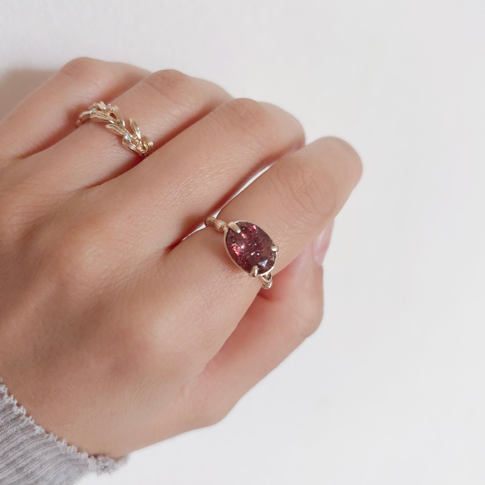 Super seven スーパーセブン（ゲーサイトインクォーツ） リング