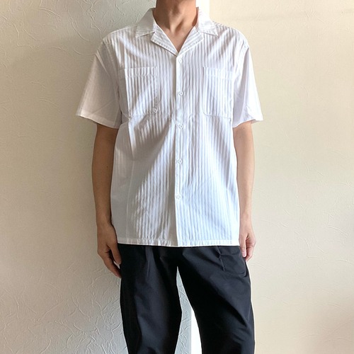 BANKS JOURNAL バンクスジャーナル HOME  半袖シャツ ASS0187 OFF WHITE