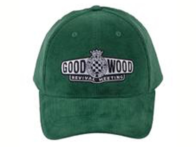 GW2102 ベースボールキャップ、Goodwood Revival、グリーン、コーデュロイ
