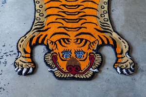 Tibetan Tiger Rug 《Sサイズ•ウール096》チベタンタイガーラグ
