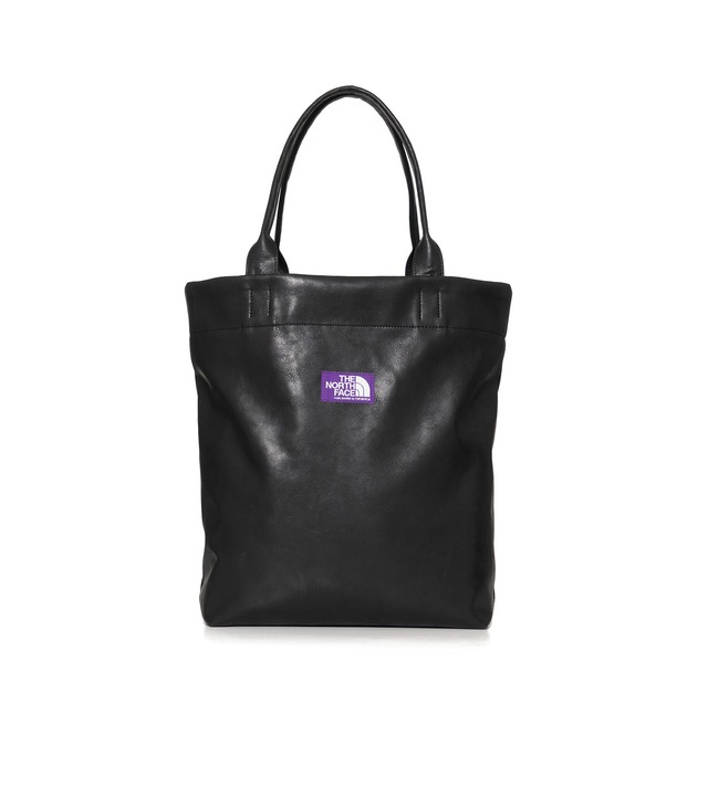 THE NORTH FACE PURPLE LABEL Synthetic Leather Tote NN7054N K(Black)
