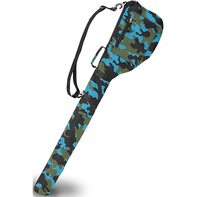 RIOROO 3分割 ゴルフ スタンドバッグ セルフスタンド クラブケース