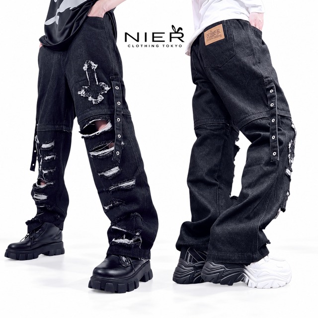 2WAY DEADLINE DENIM JEANS