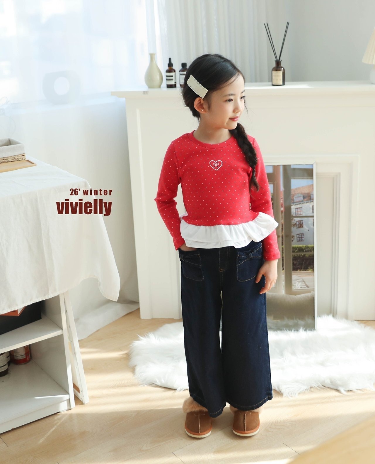 vivielly［取寄］runa ribbon pants 26winter
