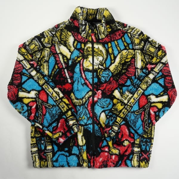 新品 supreme Michael fleece jacket L multi