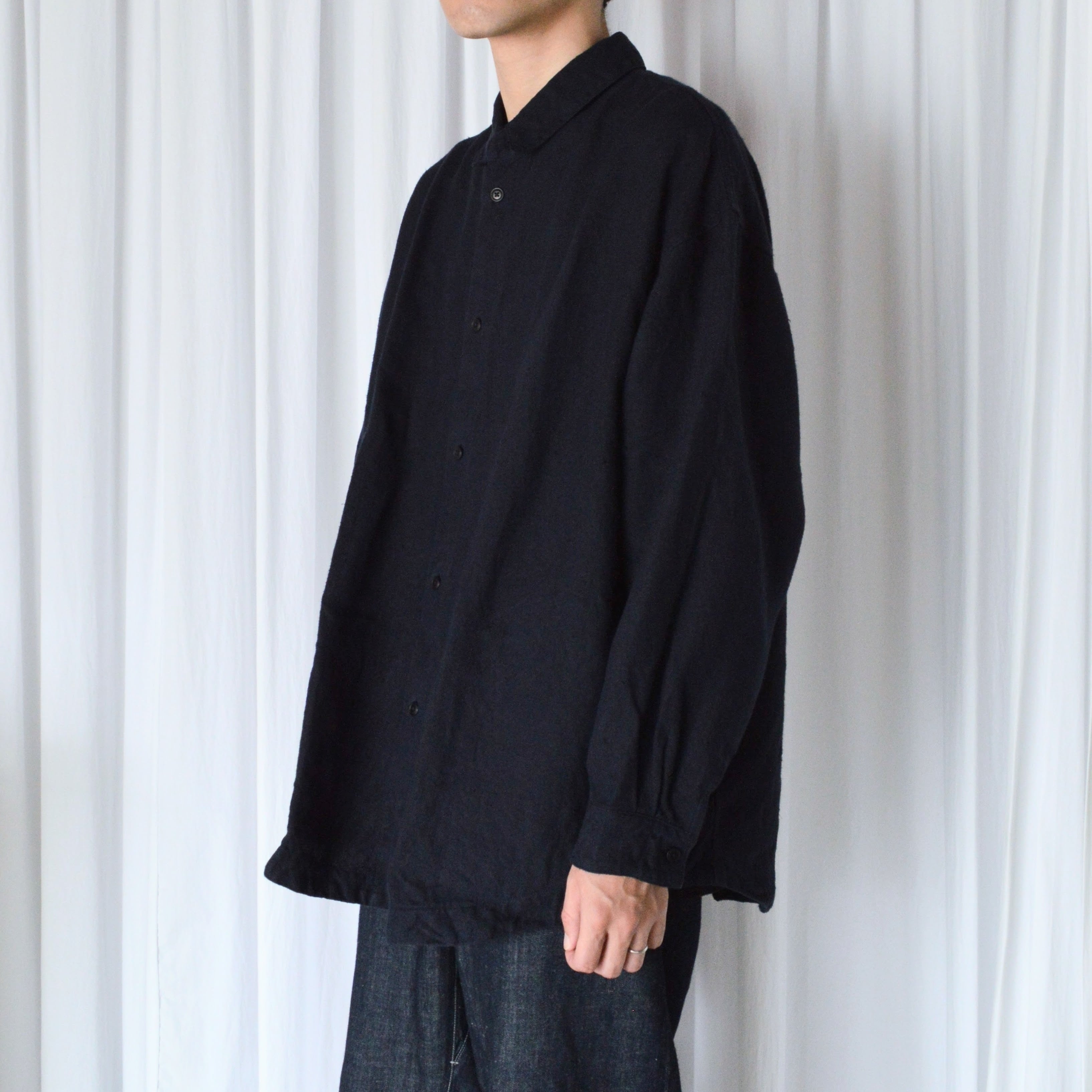 NEW】MITTAN / SH-163 起毛大麻ビッグシャツ | MA STORE