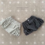 韓国子供服 / 26Autumn / 〖取寄〗Melikey / シャーリングパンプキンースカート / 女子服 *XS~JM*