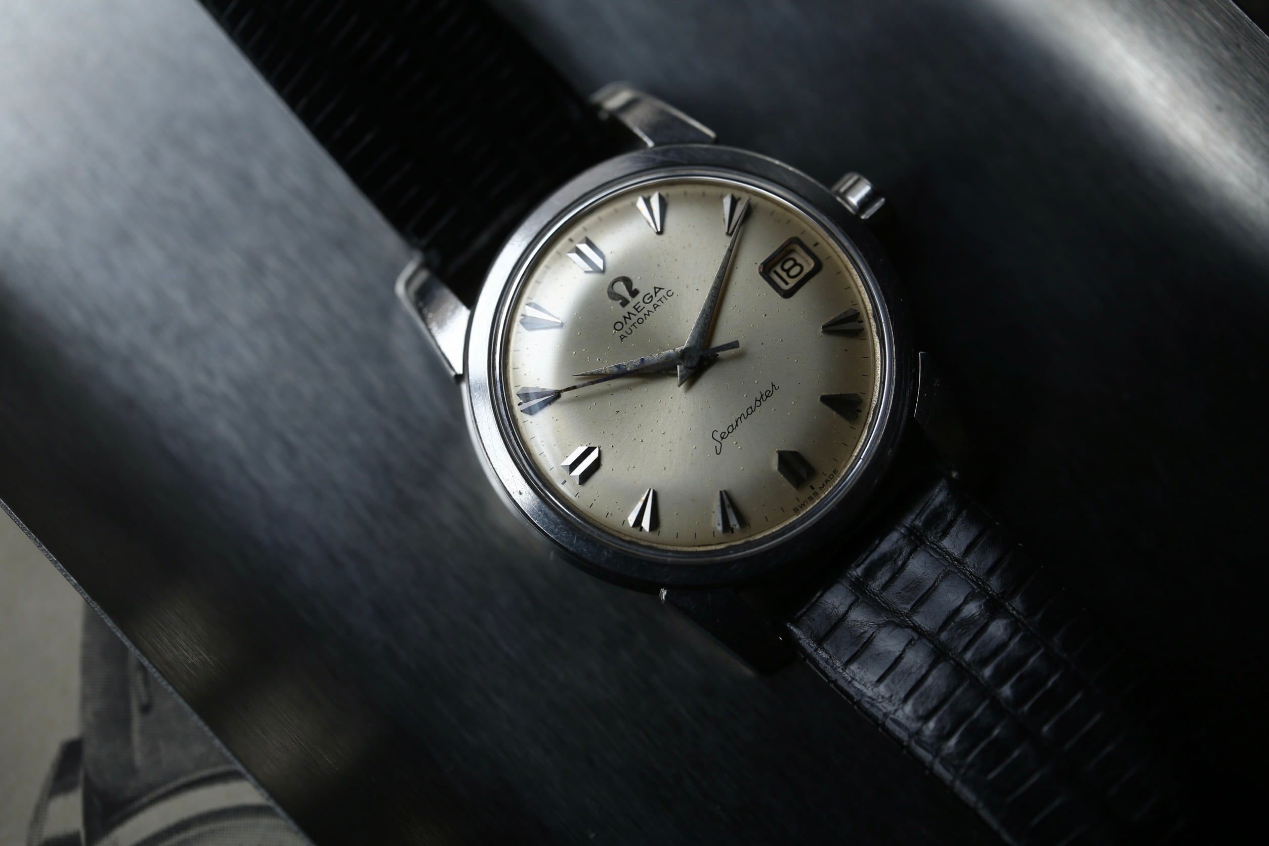 OMEGA】 1959年製 オメガ シーマスター カレンダー 2nd 