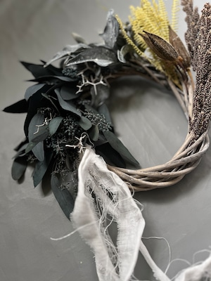 ユーカリ アイビー リース eucalyptus ivy wreath
