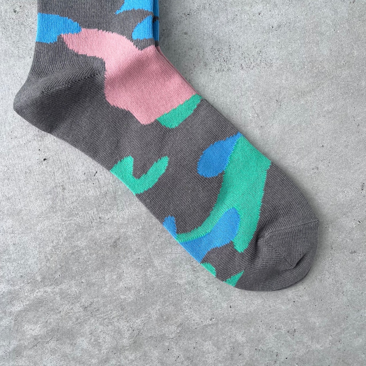 FAKUI / 【22-24cm】camouflage socks FK-245