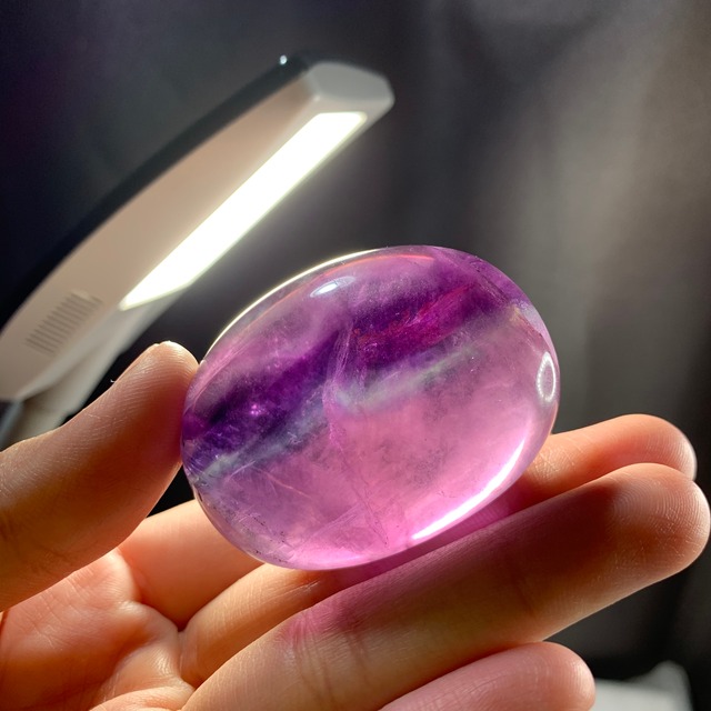 秘蔵プレミアム✩パープルフローライトタンブル