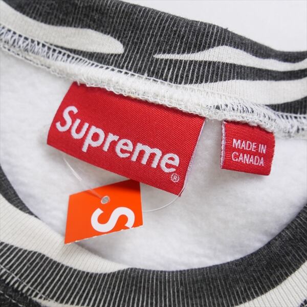 Size【M】 SUPREME シュプリーム 22AW Box Logo Crewneck Zebra クルー
