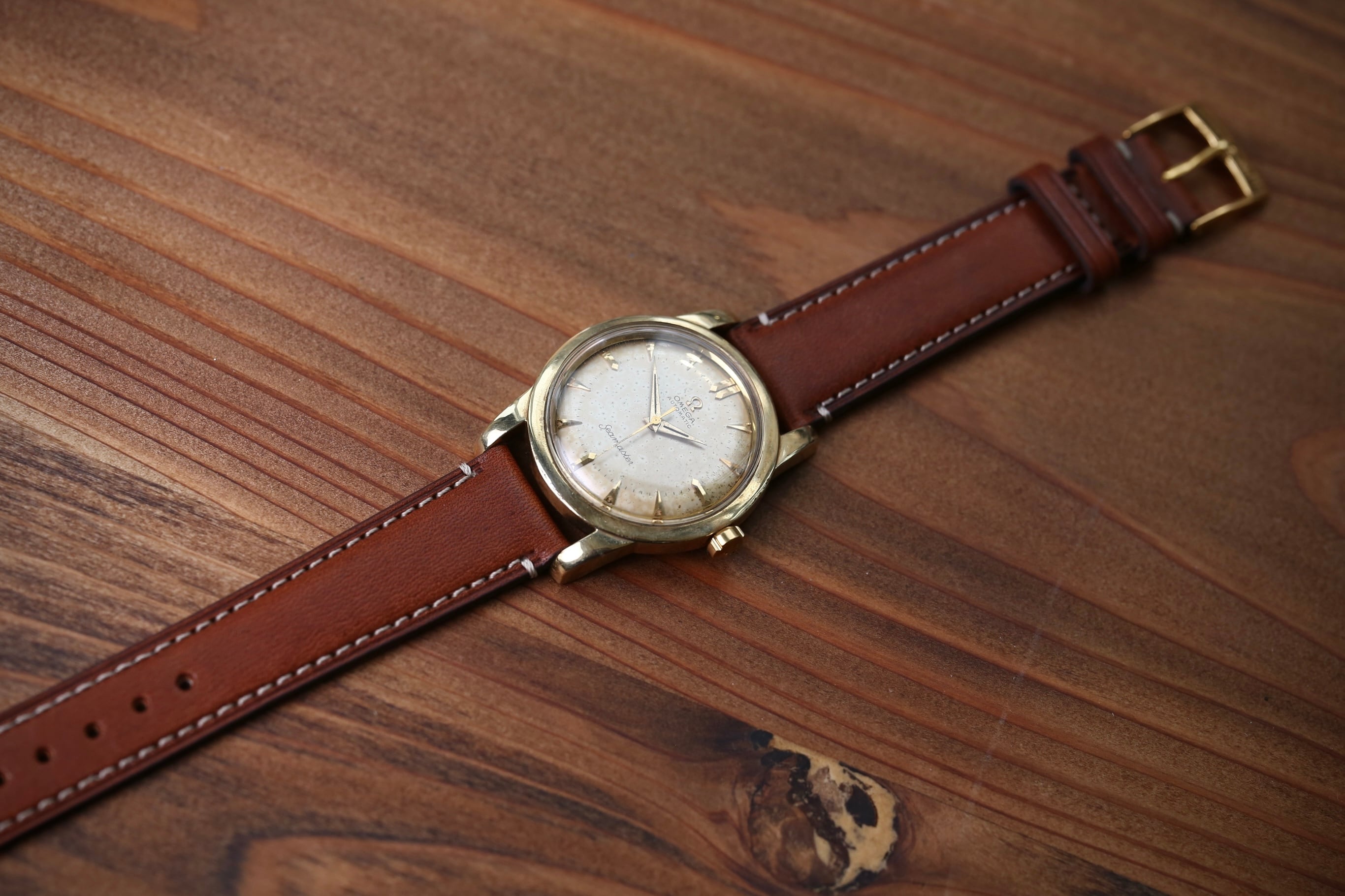 OMEGA】 1950's オメガ シーマスター ハーフローター シリンダーケース