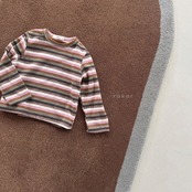 韓国子供服 / 26Autumn / raker / ヘーゼルボーダーTシャツ / 女子服 / キッズ服 / 秋服 *XS~XXL*