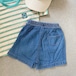 pocket denim short pants