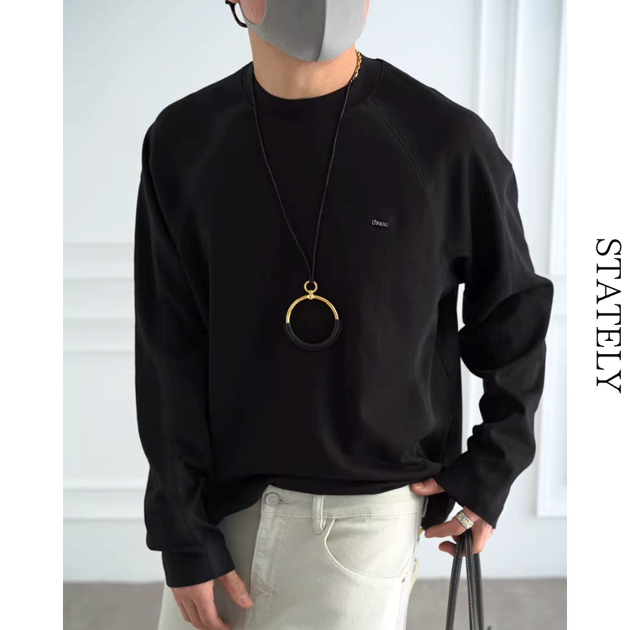 Soft Raglan ミニマルスウェットT/2color_T206・画像5