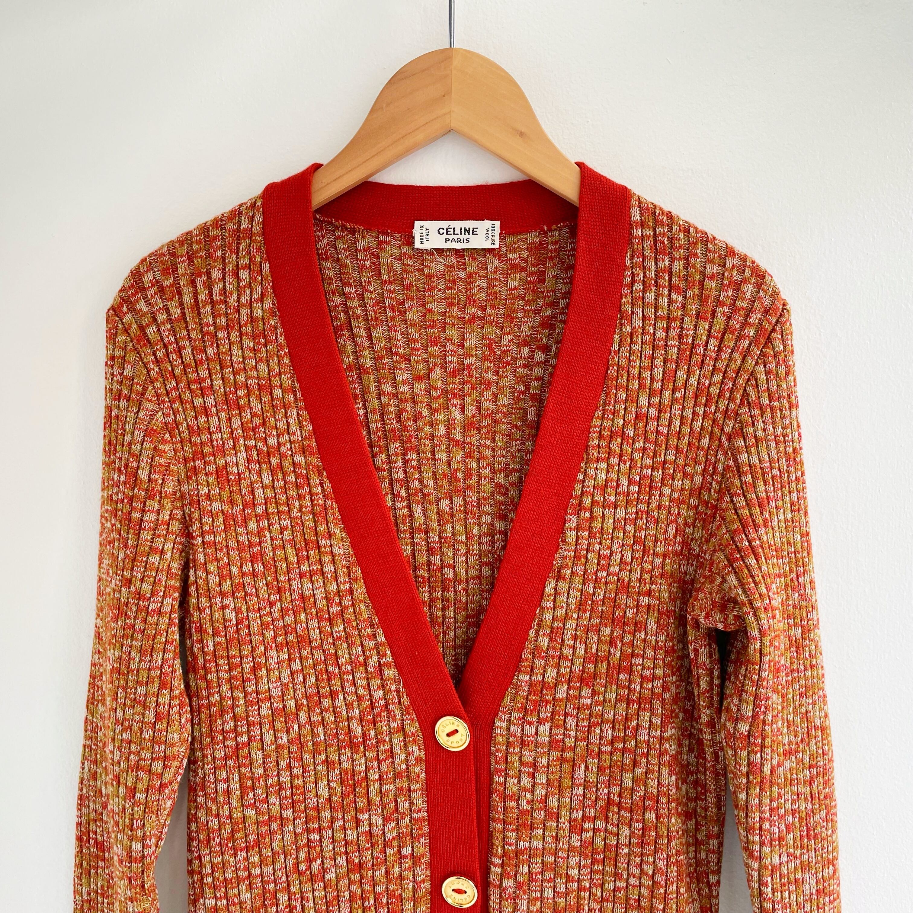 CELINE logo button knit cardigan | TOKYO LAMPOON online shop