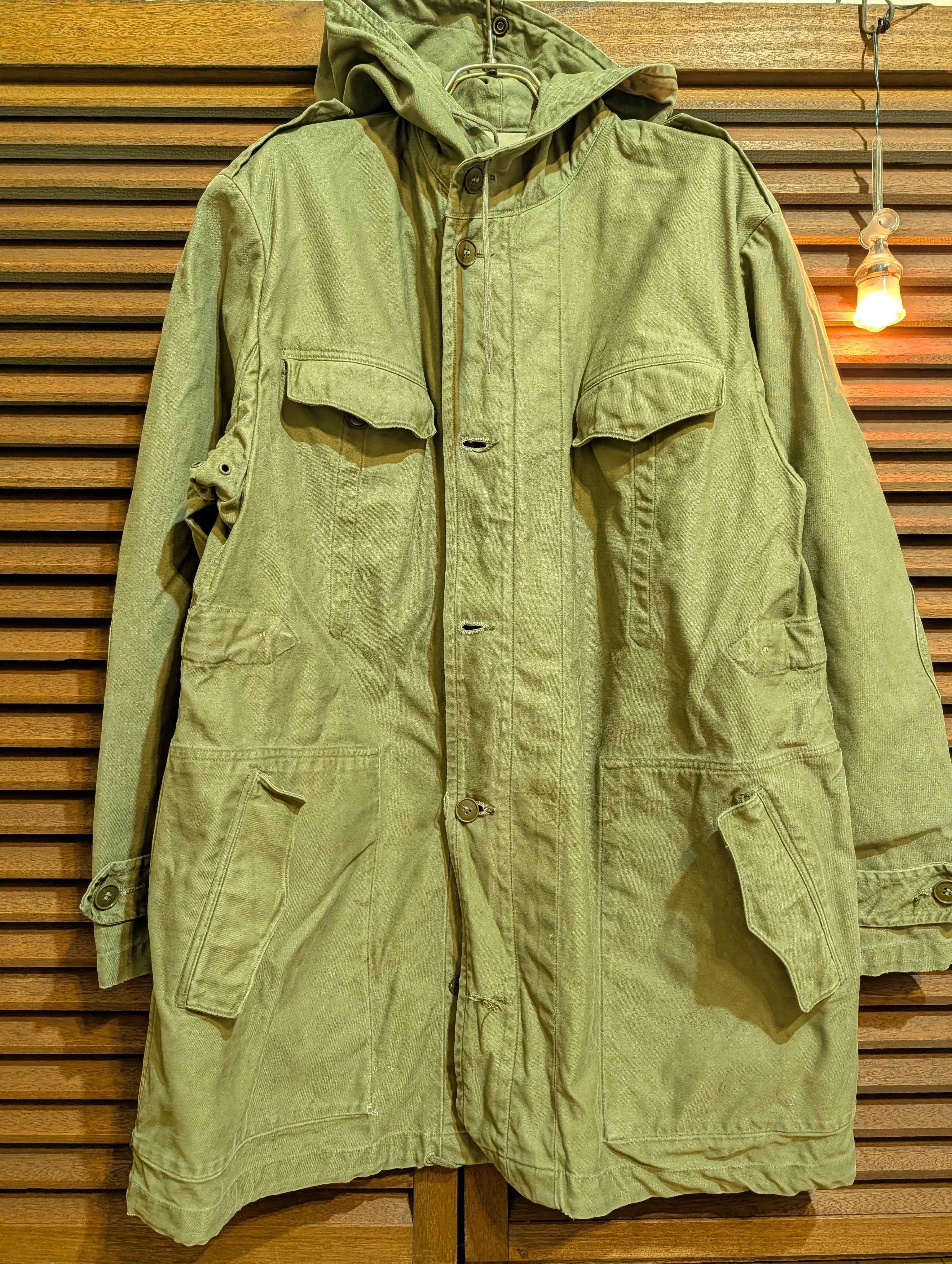60s Germany MIlitary SERIOS Field Parka Opti Zip