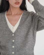 Fake layered Cardigan　T20275