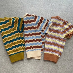 【&pal】UNE UNE knitting tee/3 color