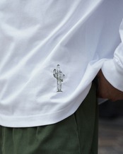 【#Re:room】3D LOGO LONG SLEEVE［REC860］