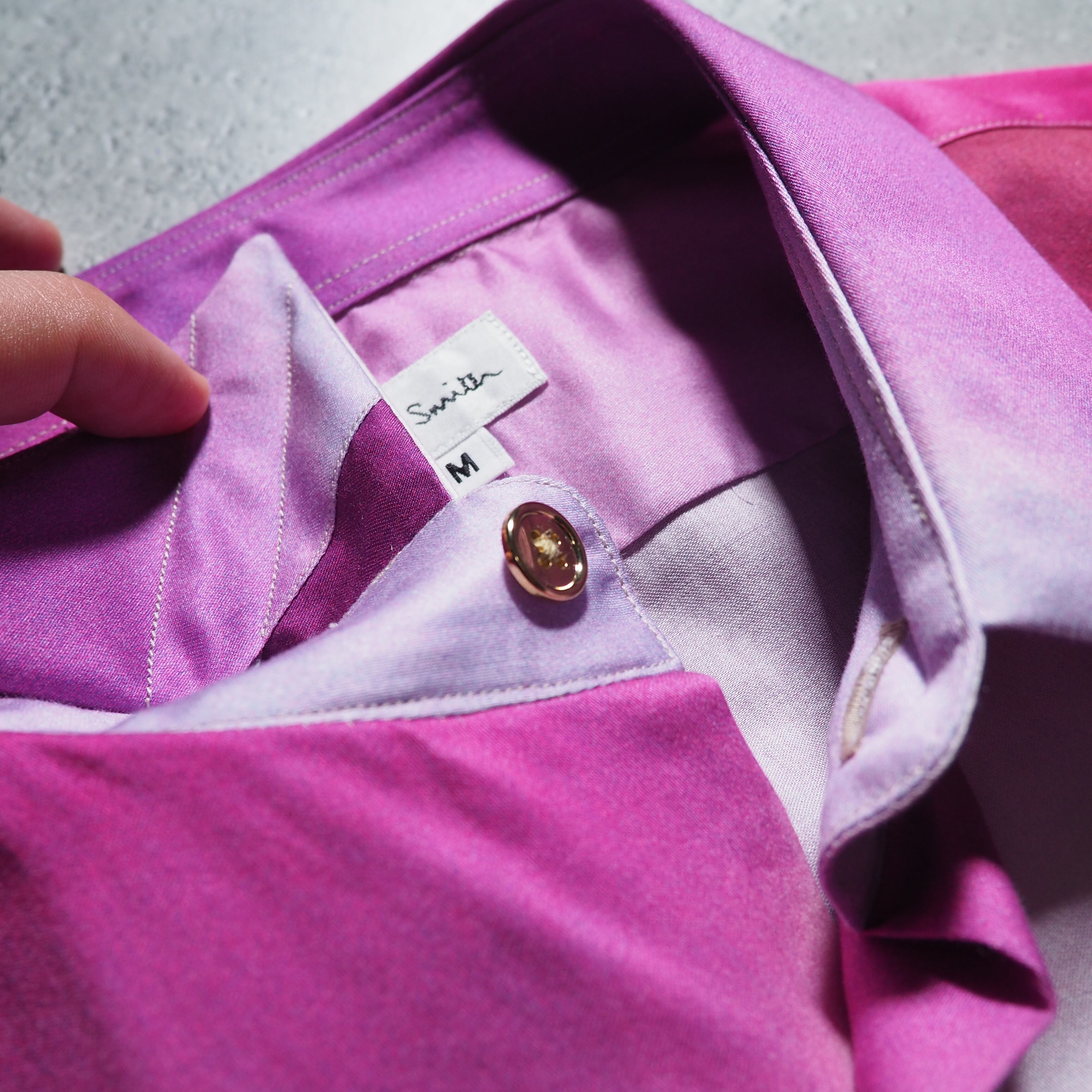 ” Paul Smith ” Bewitching gradation Contemporary art Design Dress shirt