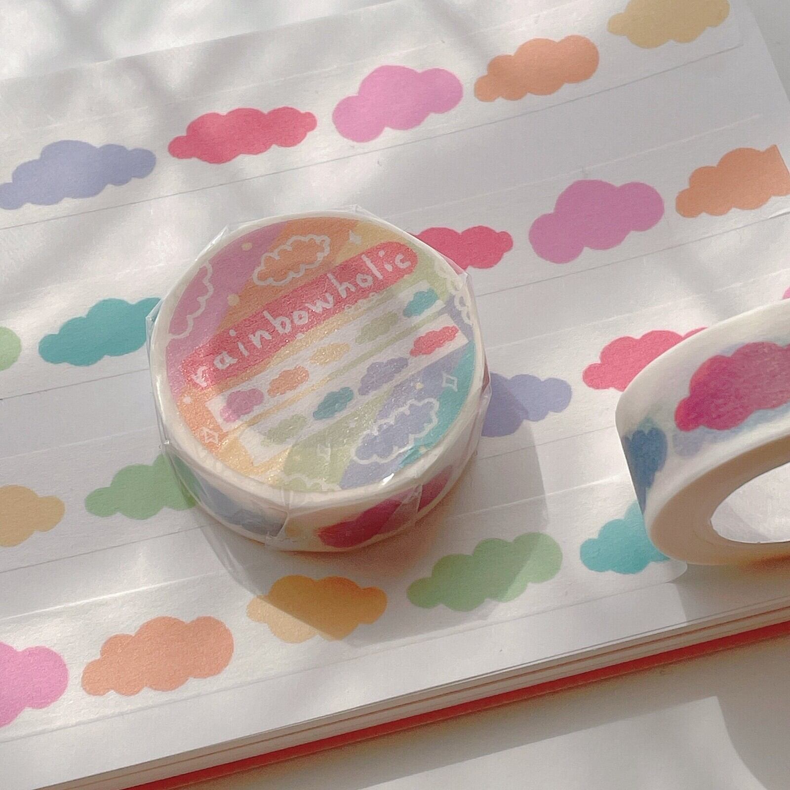 Rainbowholic レインボークラウド 15mmマステ RA01