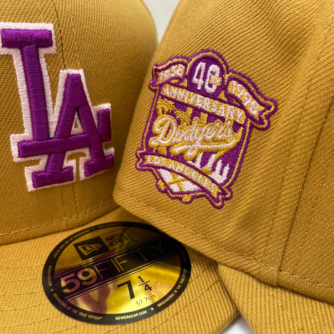 NEW ERA 59FIFTY/5950　LA ドジャース　40th　海外入荷